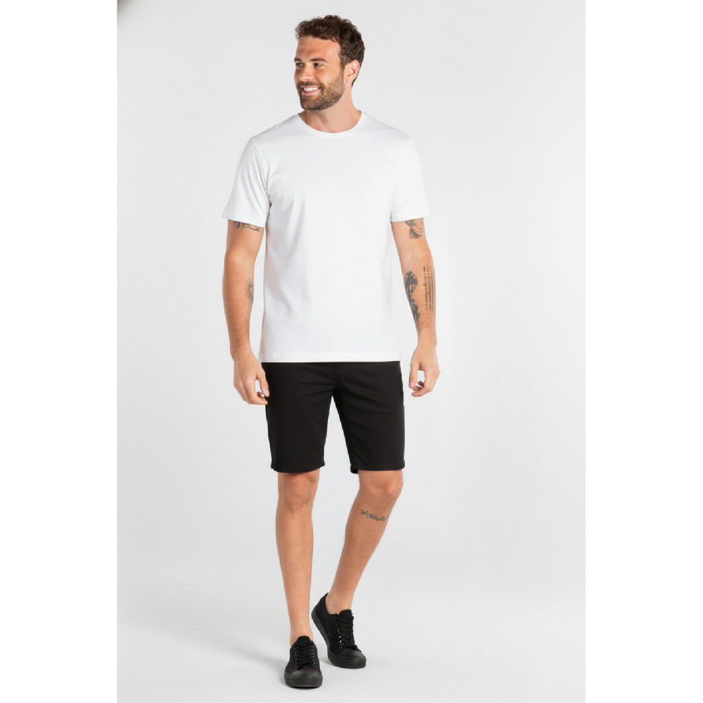 Camiseta Masculina em Meia Malha Just Basic