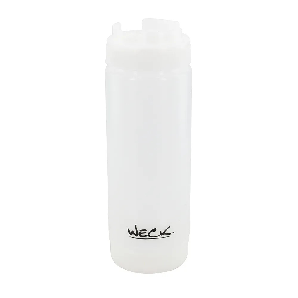 Bisnaga Invertida Profissional de 590ml Para Molho e Tempero Weck