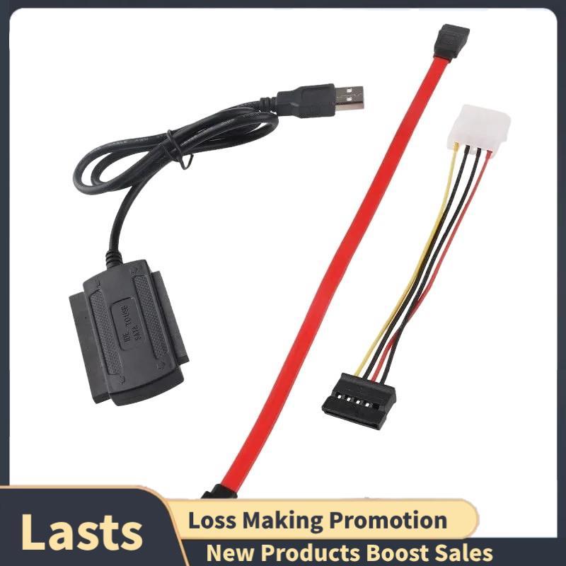 Cabo Adaptador USB IDE Para Discos Rígidos De 2.5 " 3.5 "-Conexão Externa Do Conector HDD Transferência De Dados E Plug