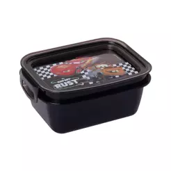 Pote Marmita Hermética Carros McQueen Mate Divisória Passeio Lancheira Alimentos Micro ondas 630 ml Disney Plasútil