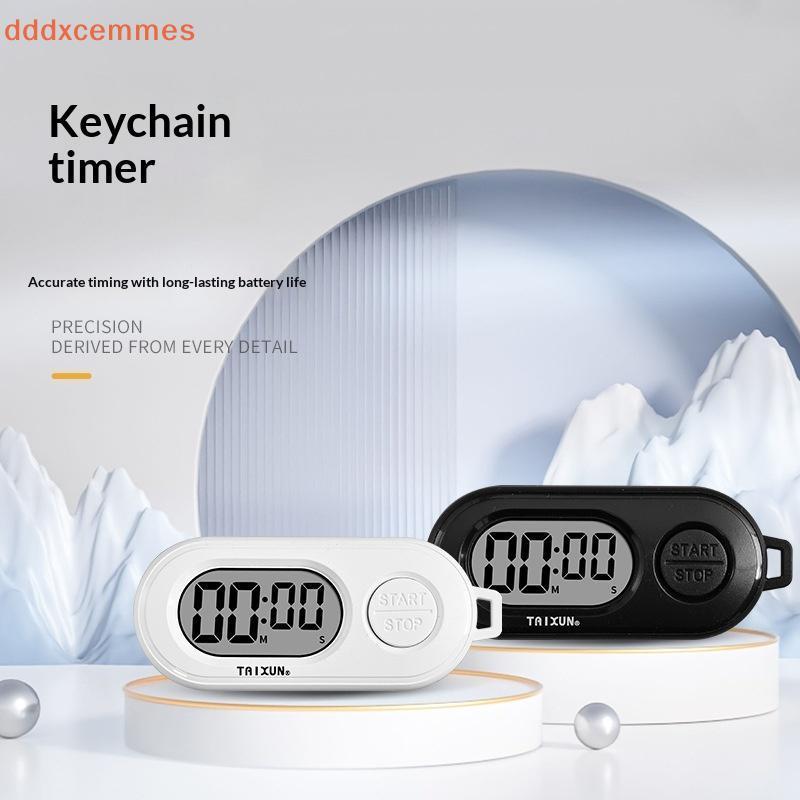 [dddxcemmes] Stop Timer Sports Chaveiro Com Tela LCD Poeta Tamanho Ornamento Contagem Regressiva Digital Clo Para Vários