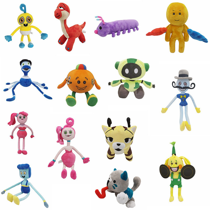 Huggy wuggy papoula playtime Bobby's playtime Boneca de pelúcia