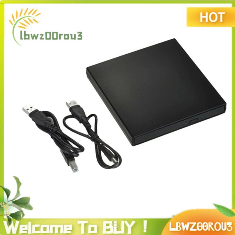 Leitor De CD DVD Externo USB-ROM Burner Player 2.0 Unidade De Disco Externa