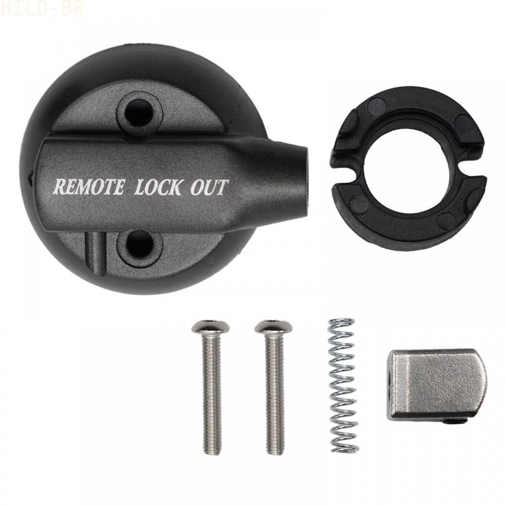 Black Bike Fork Remote Lock Out Parts Set for SR Suntour Forks Easy to Install