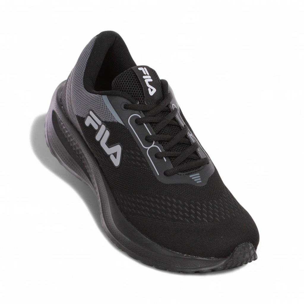 Tênis Fila Rise Up Preto e Cinza - Masculino
