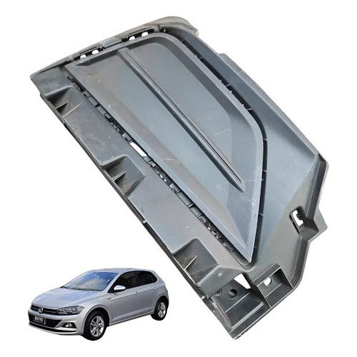 Moldura Farol De Milha Direito Original Vw Polo Virtus 2018 Direito