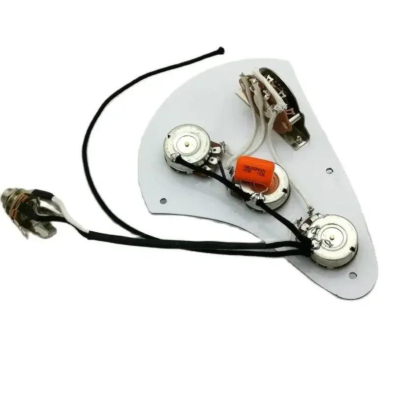 Chicote Elétrico De Captadores De Guitarra SH-Qx Music Store Com Potenciômetro De Eixo De Cobre 250K-Adequado Para Guita