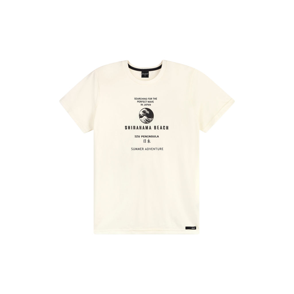 Camiseta Juvenil Menino Summer Adventure Beats Bege