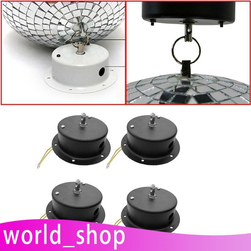 [World_shop] Motor De Bola De Espelho Luz Giratória Para Festa Discoteca Teto Elétrico Material Plástico Adequado DJs Ca