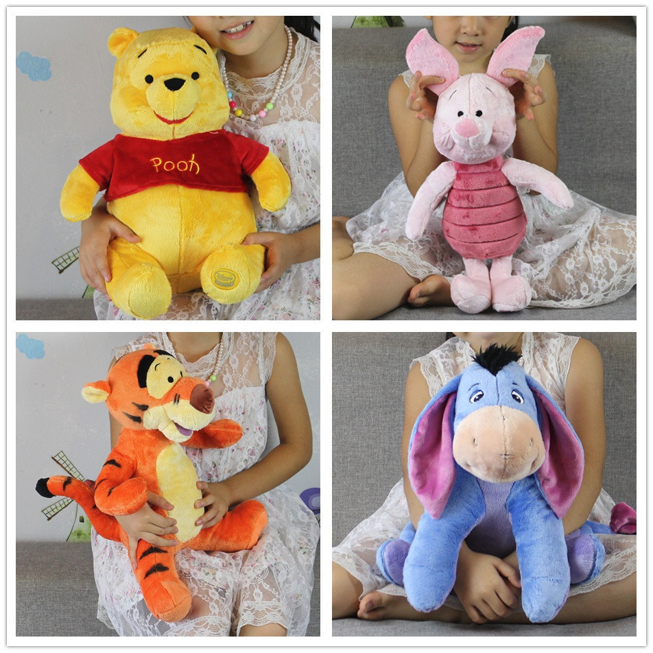 Brinquedo de pelúcia do Winnie the Pooh, porquinho, pequeno tigre, presente de aniversário infantil 7LJW FW33