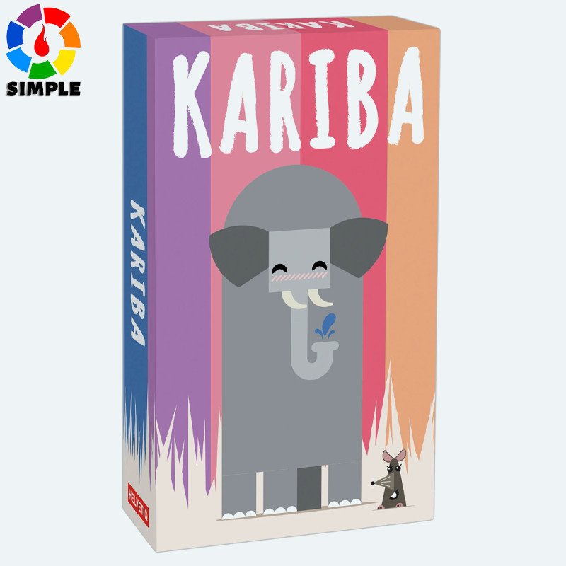Kariba Card Game - Survival of The Fittest in The African Savanna! Fast-Paced Strategy Game