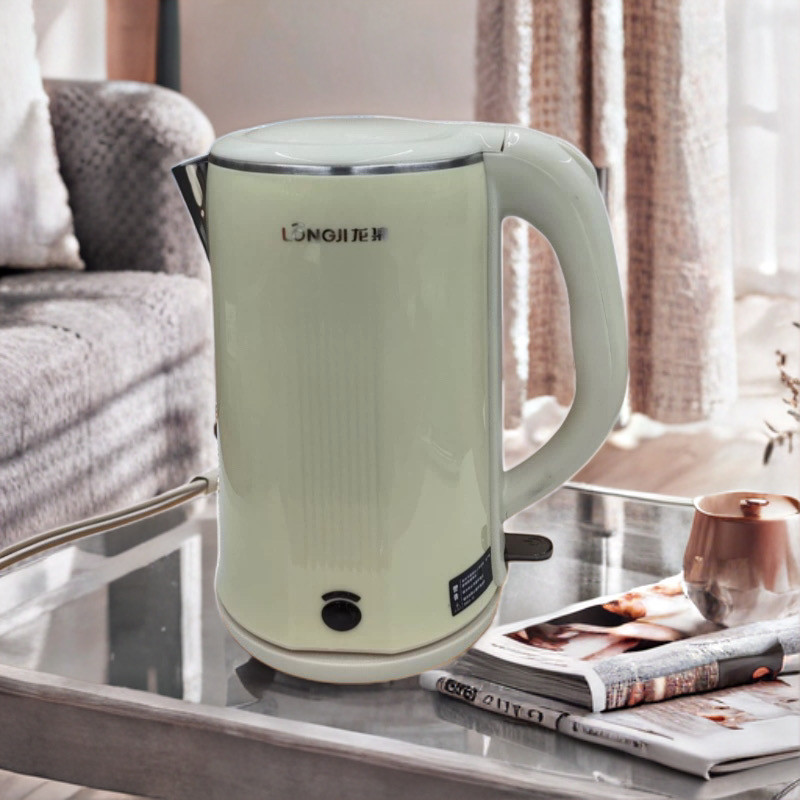 Longji Chaleira Elétrica Doméstica Desligamento Automático 1800W Alta Potência 1.8L Grande Capacidade Durável