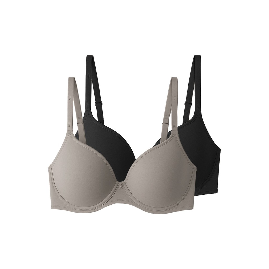 Kit com 2 Sutiãs com Aro e Bojo Liz 51381 Taça C Colorido