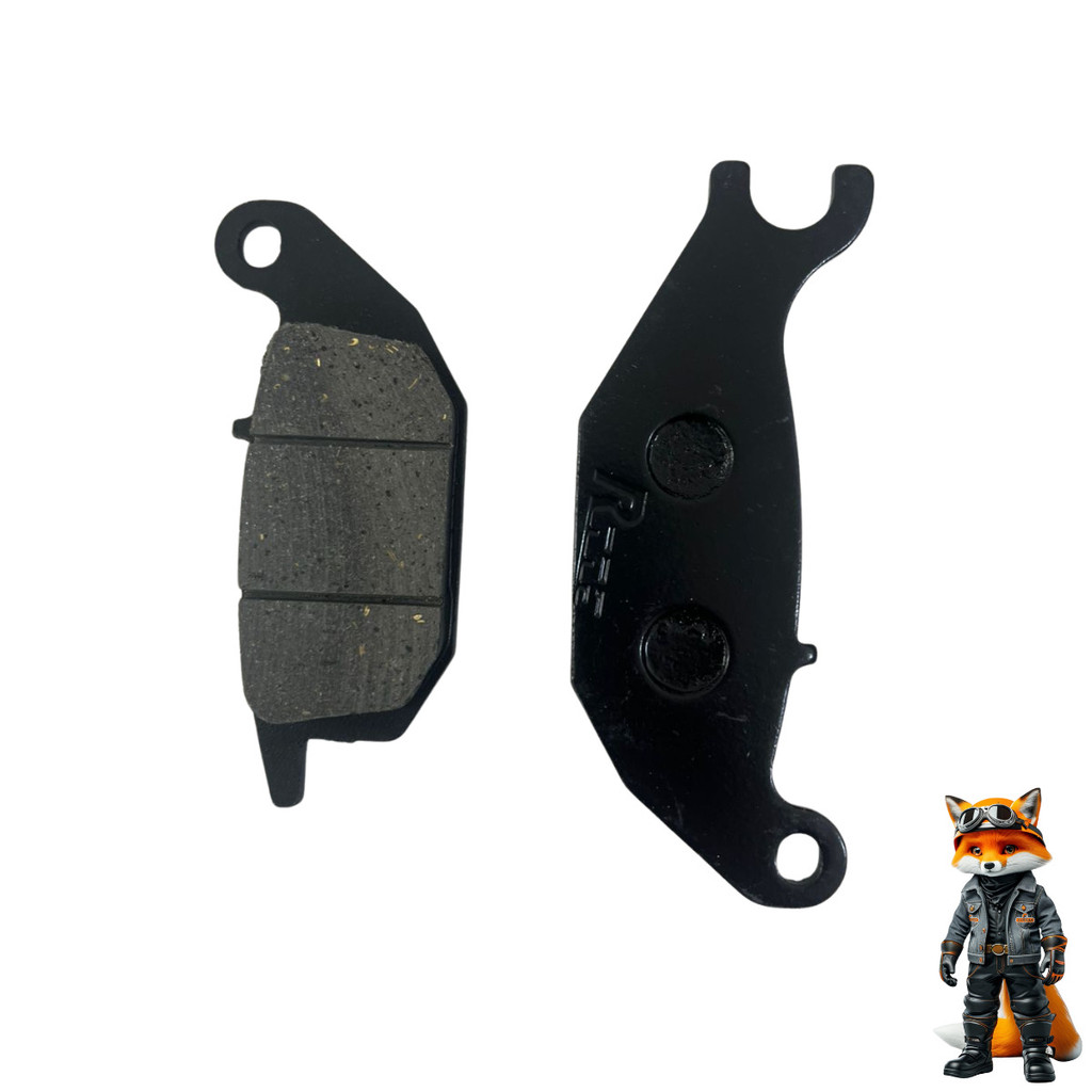 PASTILHA DE FREIO TRASEIRA HONDA CG TITAN 160 2025 C/ ABS — imagem 2 de 2