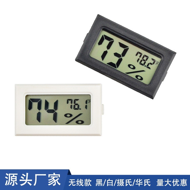 Higrômetro Digital com Termômetro Monitoramento Preciso de Umidade e Temperatura Cw em Oferta na Shopee