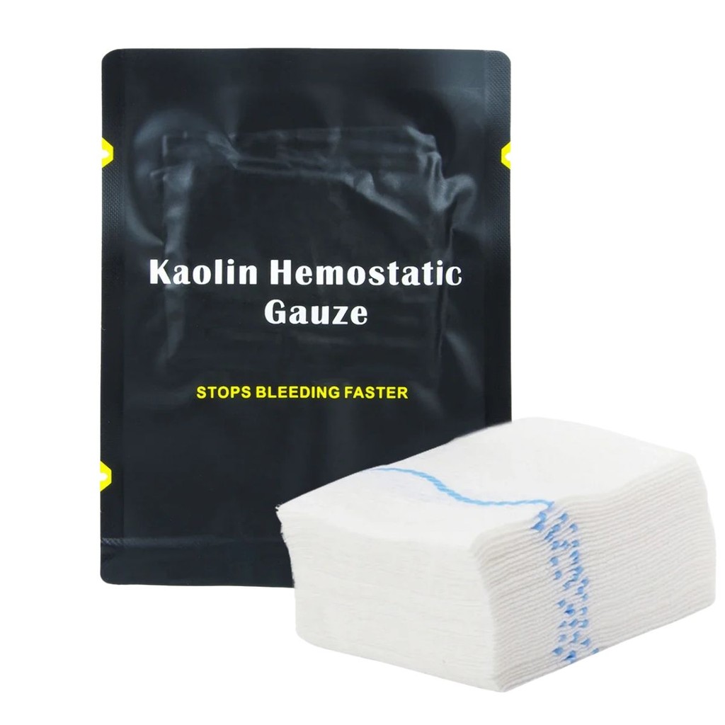 Gaze Hemostática De Atadura Gauze Combat Kaolin