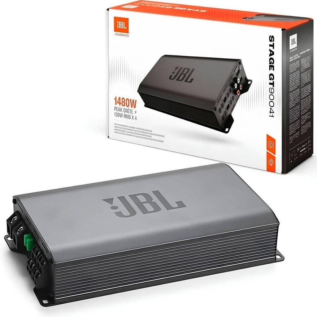 Módulo Amplificador JBL Stage GT-90041 520 Watts RMS 2 Ohms 4 Canais 1480 Watts Pico