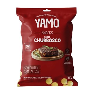 Snack Yamo Topway Churrasco 25g - Embalagem com 20 Unidades em Oferta na Shopee