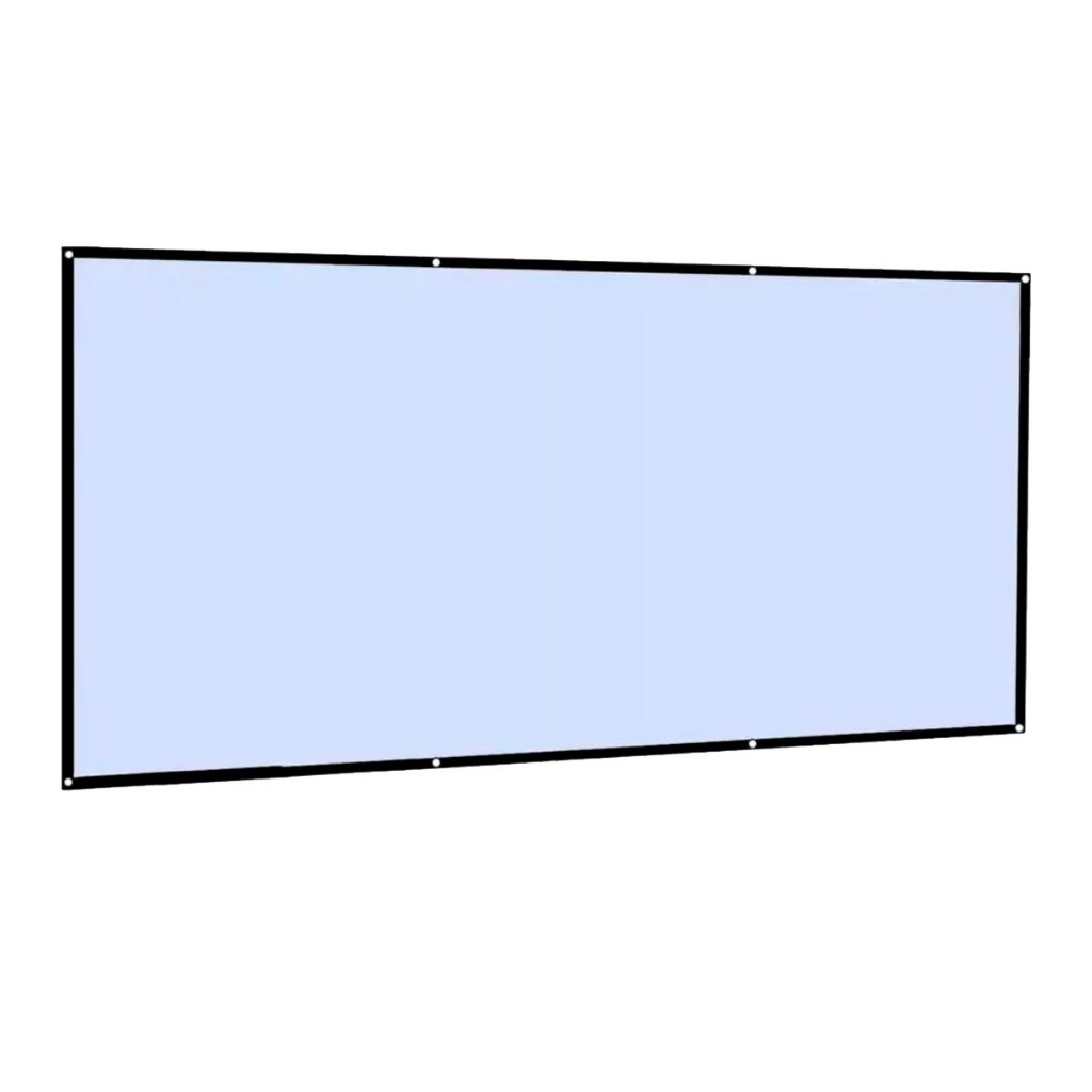 Tela De Tecido  Em Poliéster Para Projeção, Frontal E Traseira