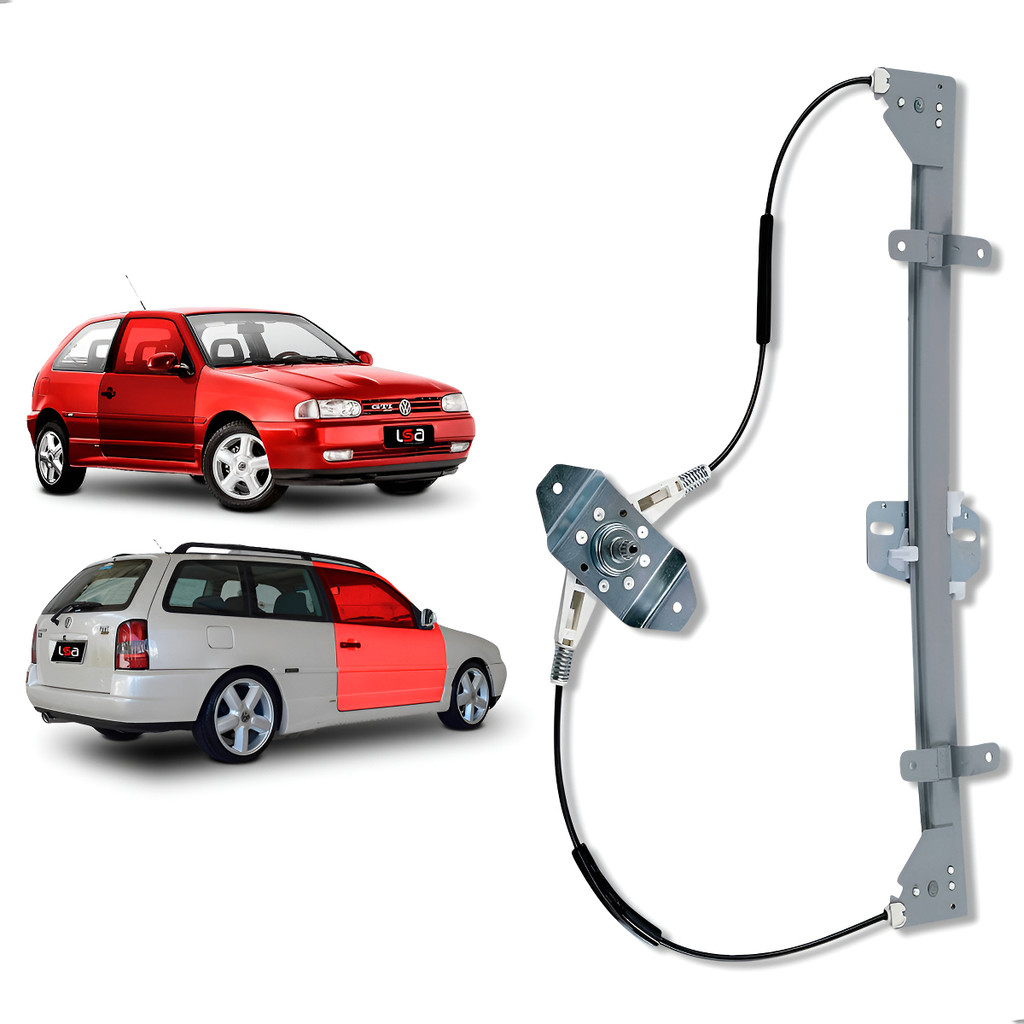 Máquina de Vidro Manual Direita Volkswagen Gol e Parati Bola 2 Portas 1995 a 1999 Reposição Dianteira em Oferta na Shopee