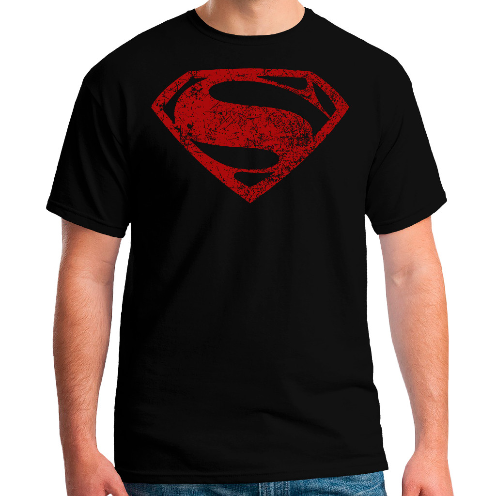 Camiseta Camisa Super Man Super Homem Treino Heroi Unissex 100% Algodão