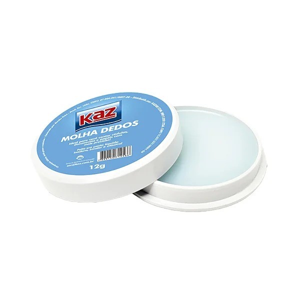UMIDIFICADOR MOLHA DE DEDO TIPO PASTA KAZ em Oferta na Shopee