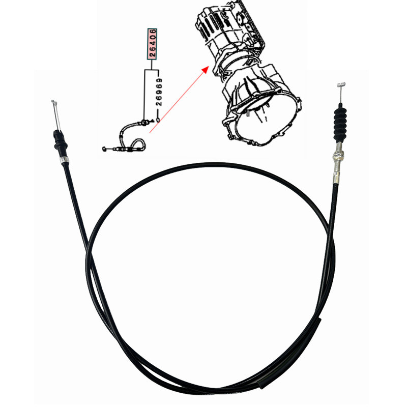 MR967698 Adequado para Mitsubishi IO H77W H76W Cabo do Acelerador de Transmissão Cabo de Posicionamento da Caixa de Câmb