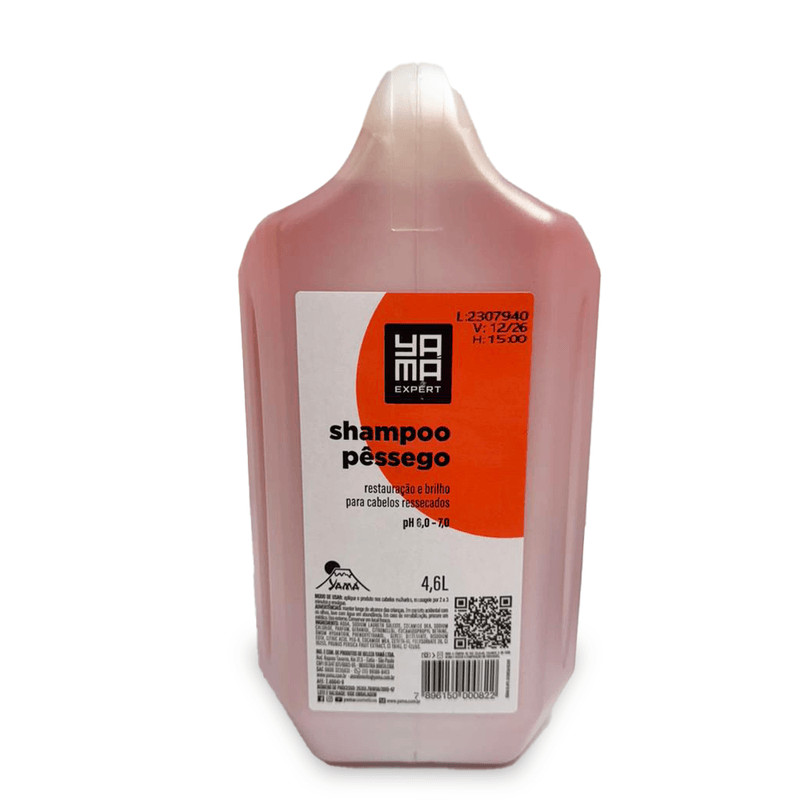 Shampoo Yamá Pêssego 4600ml em Oferta na Shopee