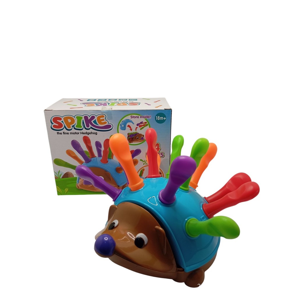 Brinquedo Educacional Do Bebê Ouriço Treinamento Da Coordenação Mão-Olho em Oferta na Shopee