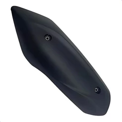 PROTETOR DE ESCAPE PRETO FLUO 125 2022 ATÉ 2025