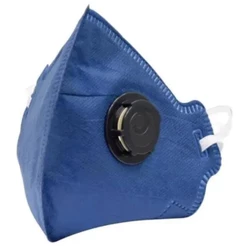 MASCARA DE PROTEÇÃO DESCARTÁVEL AZUL C/ VÁLVULA PFF2 NORTON