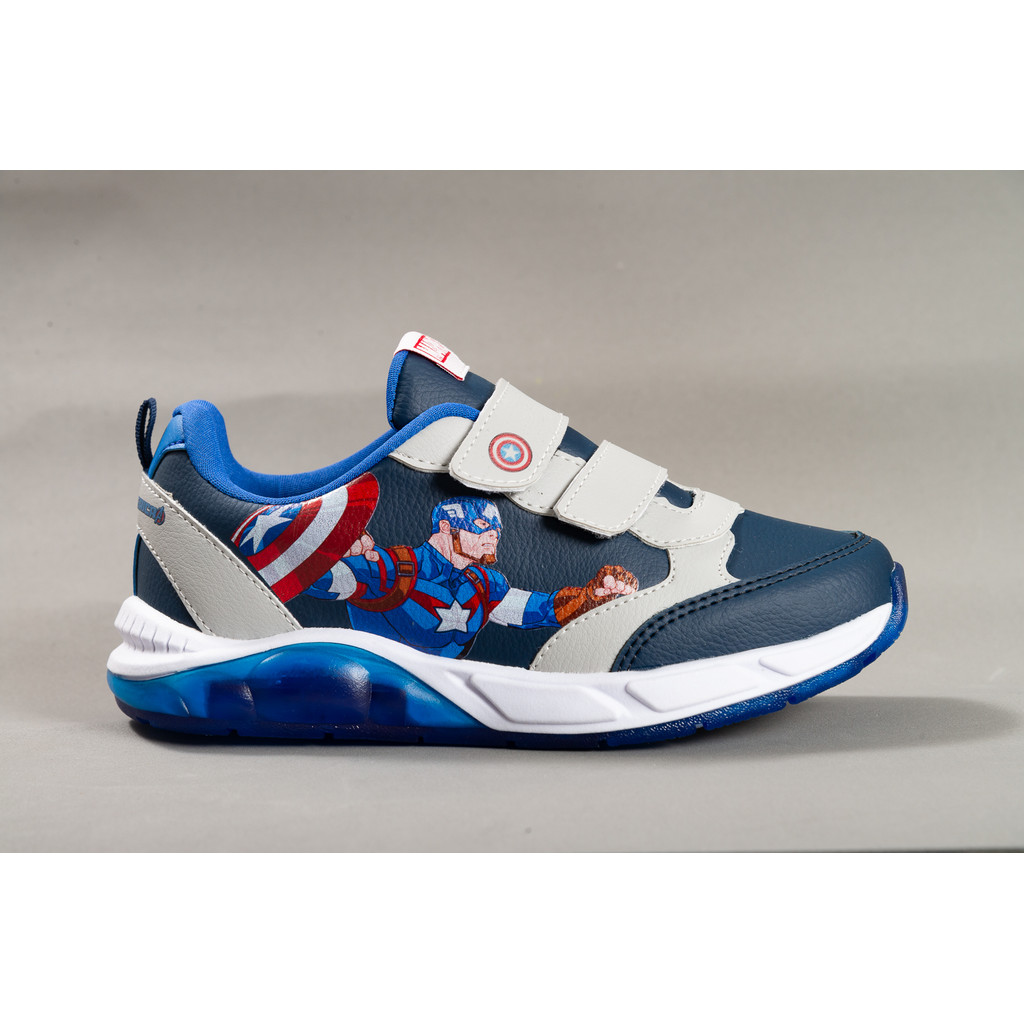 Tenis Infantil Meninos Capitão América Led Marvel Original em Oferta na Shopee