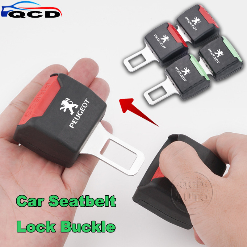 Peugeot Extensor De Cinto De Segurança Do Carro Bloqueio Fivela Alarme Silenciador Para 206 208 207 307 308 2008 3008 40
