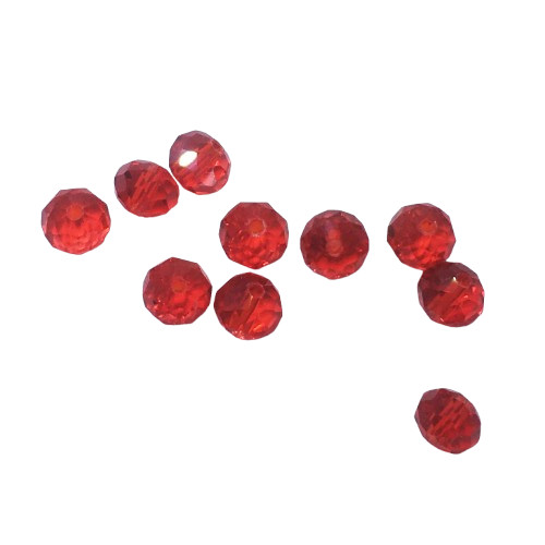 Miçanga de Cristal 8mm TNT Montagem isca soft