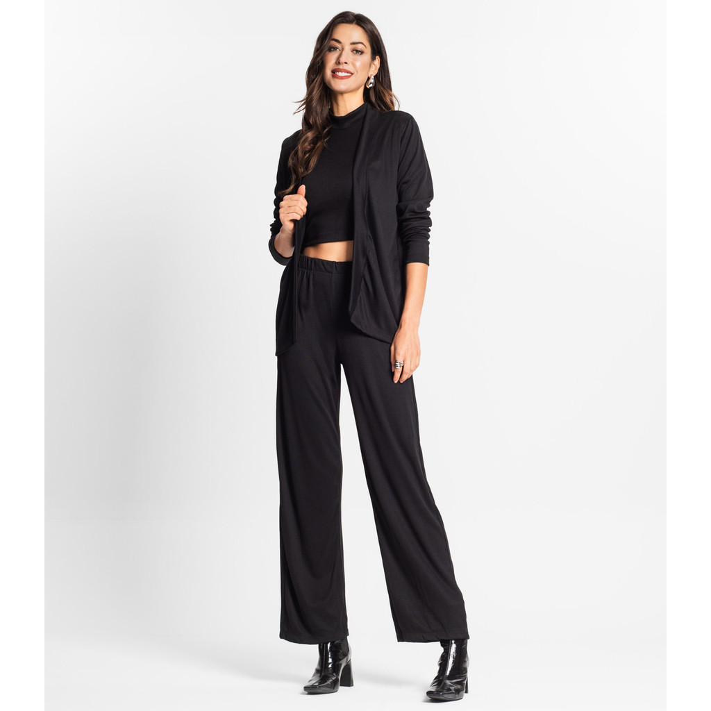 Trijunto Feminino Em Ribana Duo Endless Preto