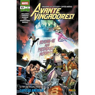 Avante, Vingadores! (2022) Vol. 17/35 em Oferta na Shopee