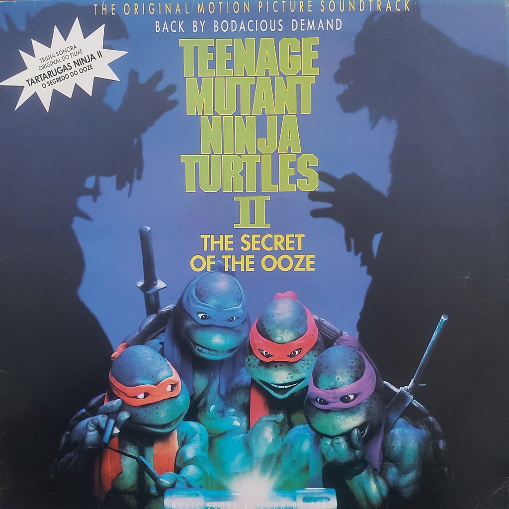 Lp Trilha Sonora do Filme As Tartarugas Ninja 2 -Teenage Mutant Ninja Turtles II: The Secret Of The Ooze