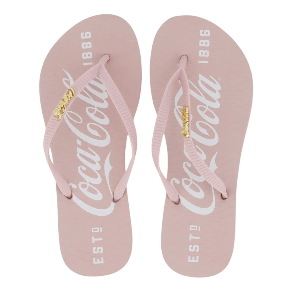 Chinelo Coca Cola 1886 Feminino em Oferta na Shopee