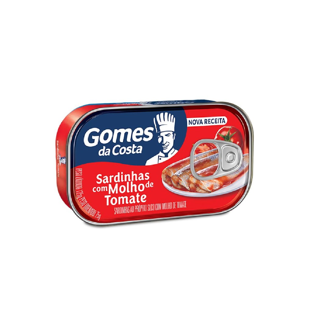 Sardinha com Molho de Tomate - 125g - Gomes da Costa em Oferta na Shopee