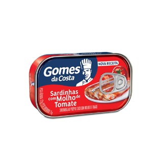 Sardinha com Molho de Tomate - 125g - Gomes da Costa em Oferta na Shopee