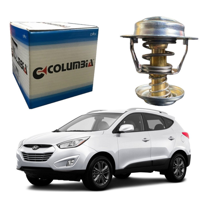 Valvula Termostatica Hyundai Ix35 2.0 2010 A 2015 em Oferta na Shopee