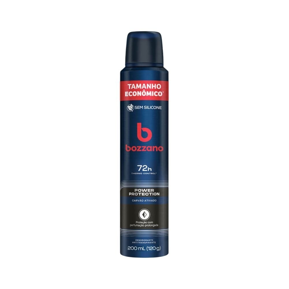 Desodorante Aerosol Bozzano Carvão Ativado 200ml