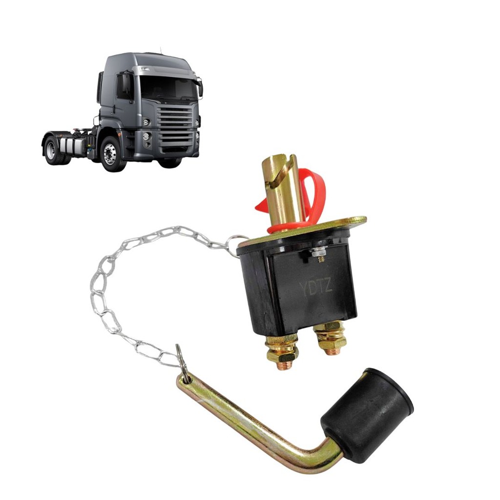 Chave Geral Bateria Para Volkswagen Constellation 2006 a 2011 24v Chave Geral Acionamento Manual em Oferta na Shopee