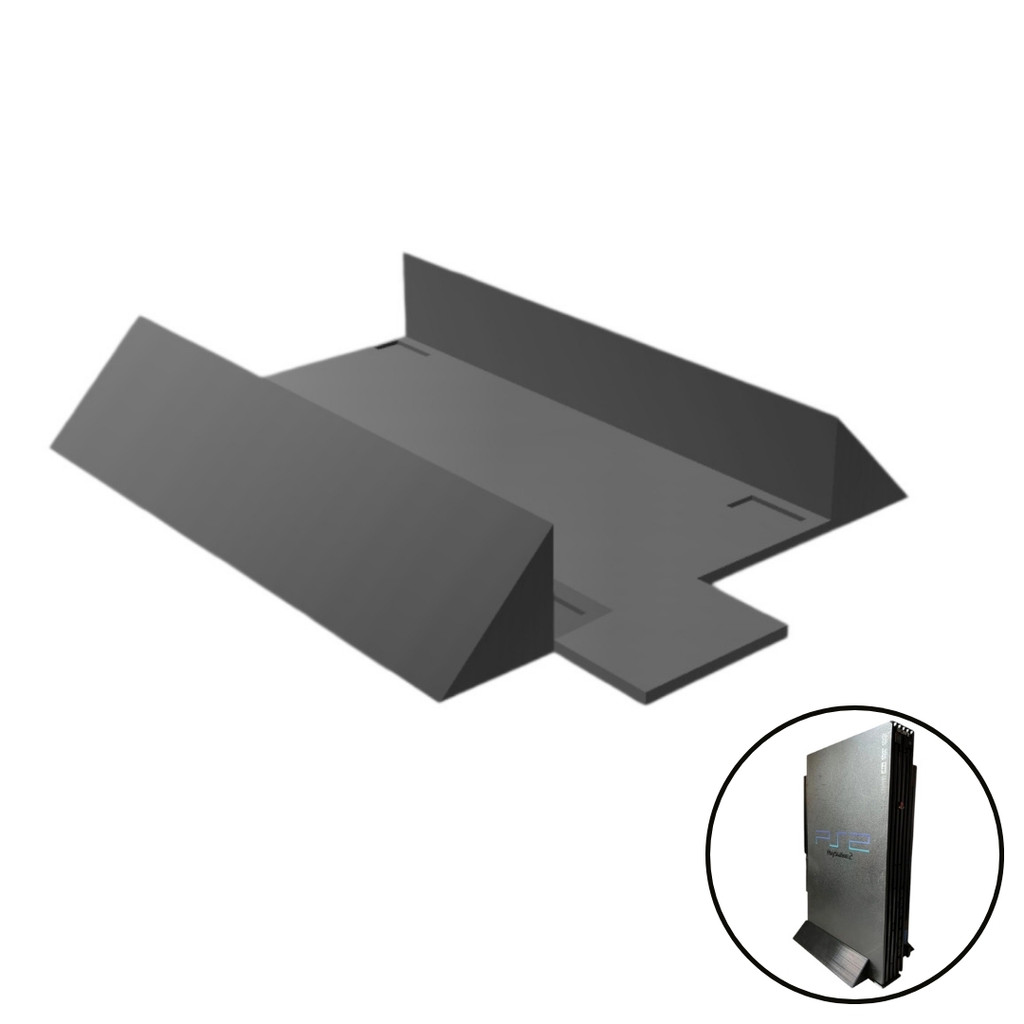 Suporte Stand Vertical Base Para 2 PS2 Fat