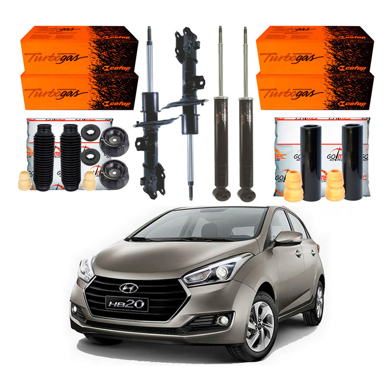 Amortecedor Dianteiro Traseiro Hb20s 1.0 1.6 2012 A 2015 em Oferta na Shopee