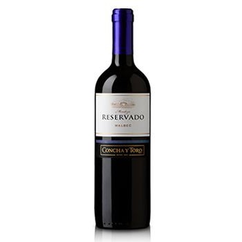 VINHO TINTO CONCHA Y TORO RESERVA MALBEC 750ML em Oferta na Shopee