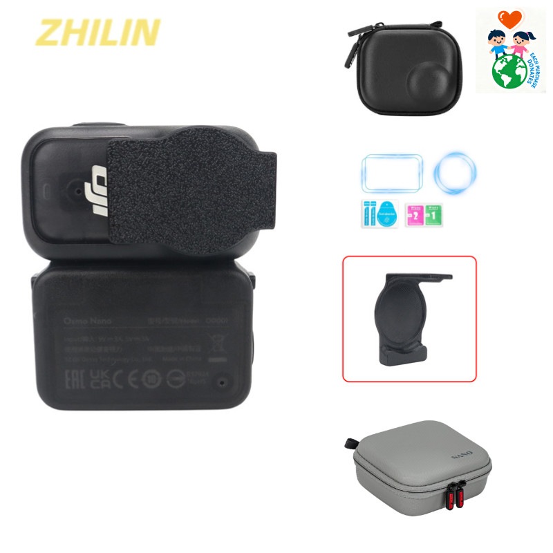Capa protetora adequada para DJI OSMO NANO Thumb Sports Camera com capas protetoras Lente resistente a arranhões Capa pr