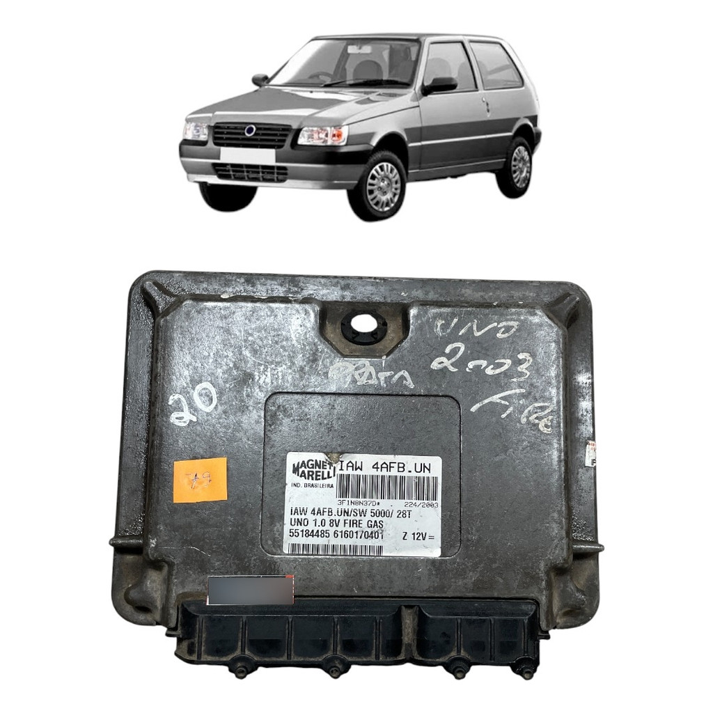Módulo Injeção 1.0 Fire 8v Gasolina Fiat Mille Uno 2005/08