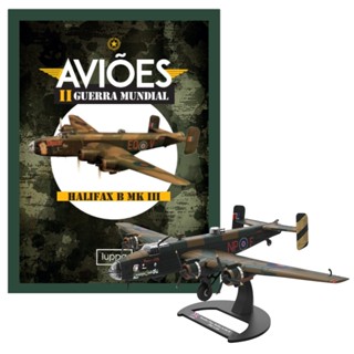 Coleção Aviões da II Guerra Mundial: Halifax B MKIII - Edição 4 em Oferta na Shopee