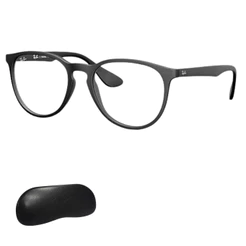 Armação Ray-Ban para Óculos de Grau Preto Fosco Unissex RX7046L 5364 53